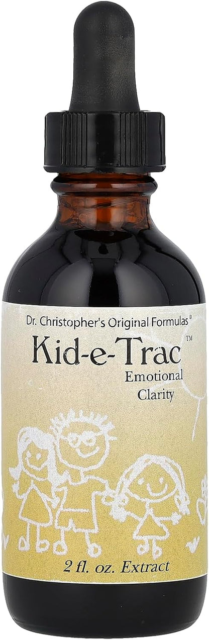 Christopher’s Original Formulae Organic Kid-e-Trac Extract Liquid, Alcohol-Free Children’s Formula, 2 fl oz (56.7 ml)