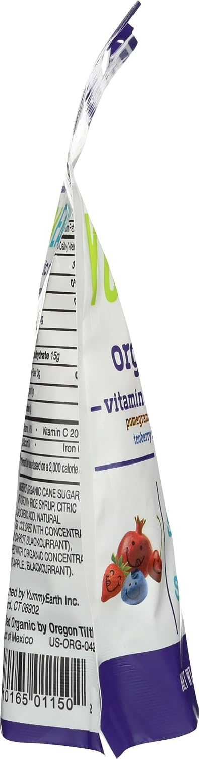 Yummy Earth Organic Vitamin C Drops Antioxifruits, 97.6 ml