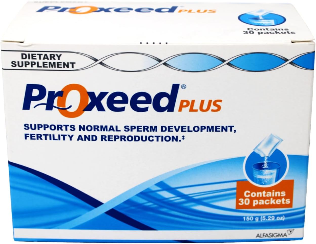 Proxeed Plus Food Supplement – Supports Normal Sperm Development and Fertility, 30 Sachets - görsel 2