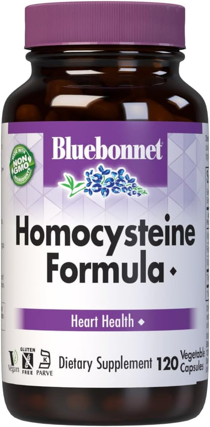 Bluebonnet Homocysteine Formula, 120 Capsules
