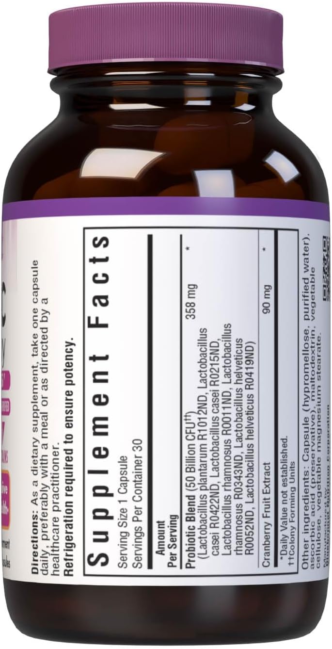 Bluebonnet Nutrition Advanced Choice Ladies' Single Daily Probiotic 50 Billion (Cold Packaged), 30 Count - görsel 2