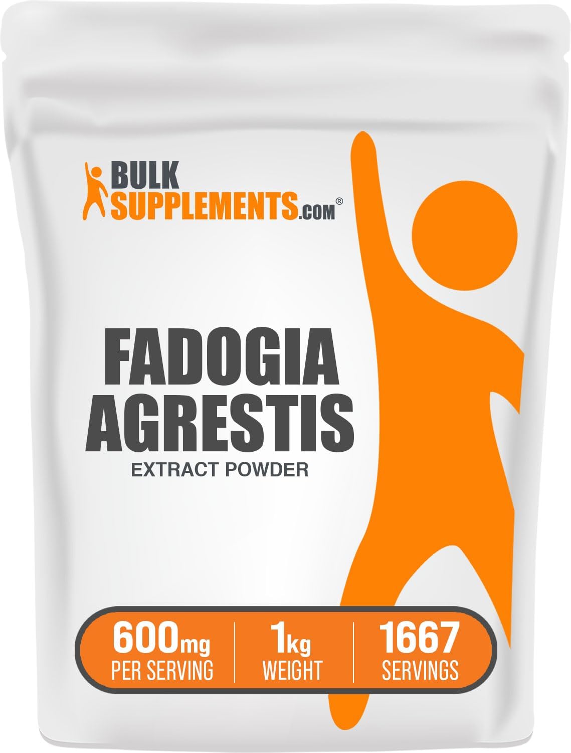 BulkSupplements.com Fadogia Agrestis Extract Powder, 500g - görsel 8