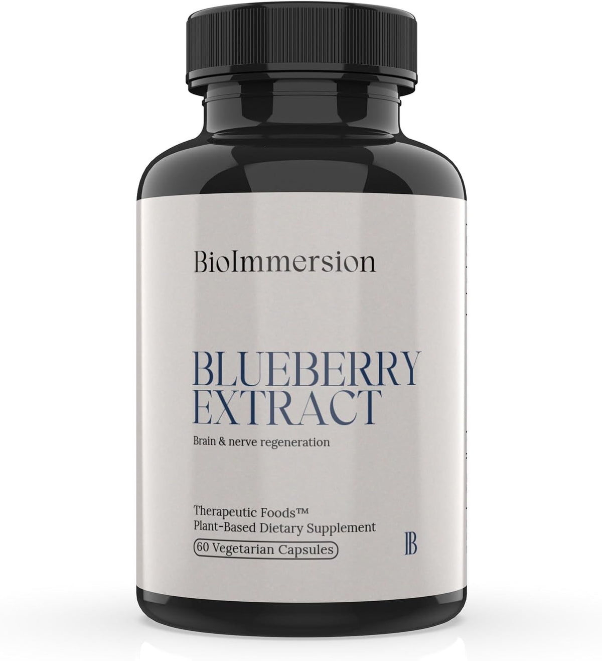 North American Blueberry Extract 500mg - Supports Brain and Cellular Health with Highly Concentrated 80:1 Anthocyanin and Polyphenol Content - Pure Vegan Antioxidant - 60 Capsules - görsel 1