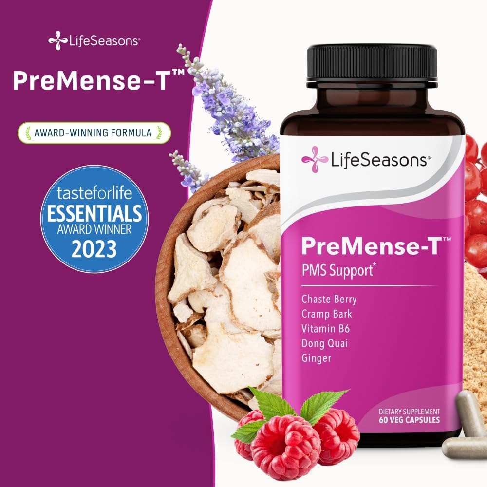 Lifeseasons Premense-T PMS Support, 60 Capsules - görsel 6