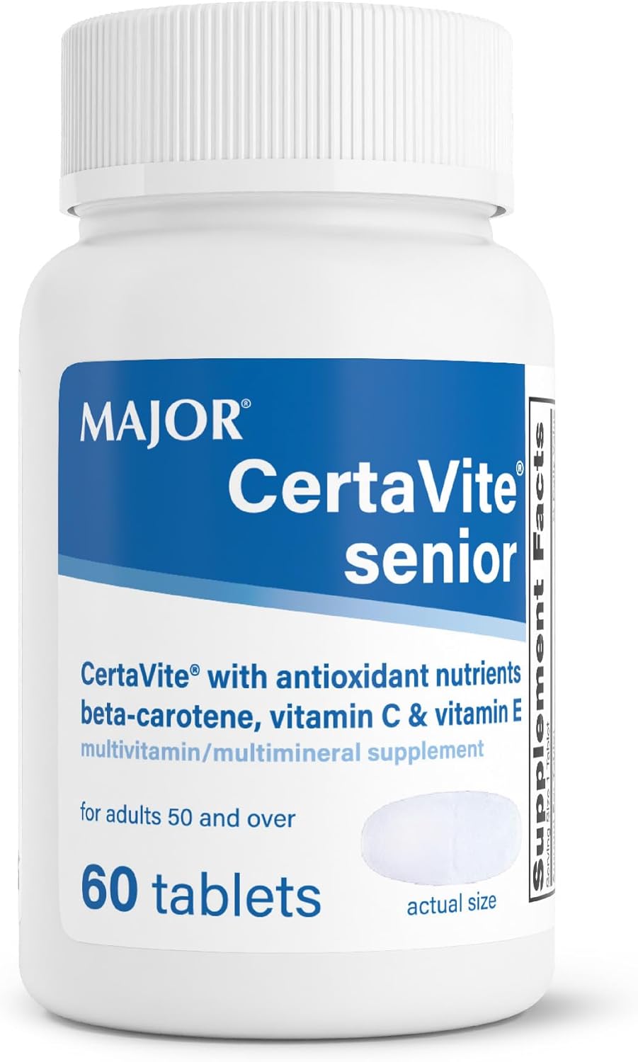 CertaVite Senior Multivitamin with Antioxidants – Multivitamin for Women and Men – 60 Tablets - görsel 1