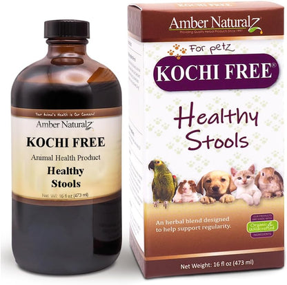 Amber NaturalZ Kochi Free Herbal Supplement for Pets – Supports Digestive Balance – 118ml