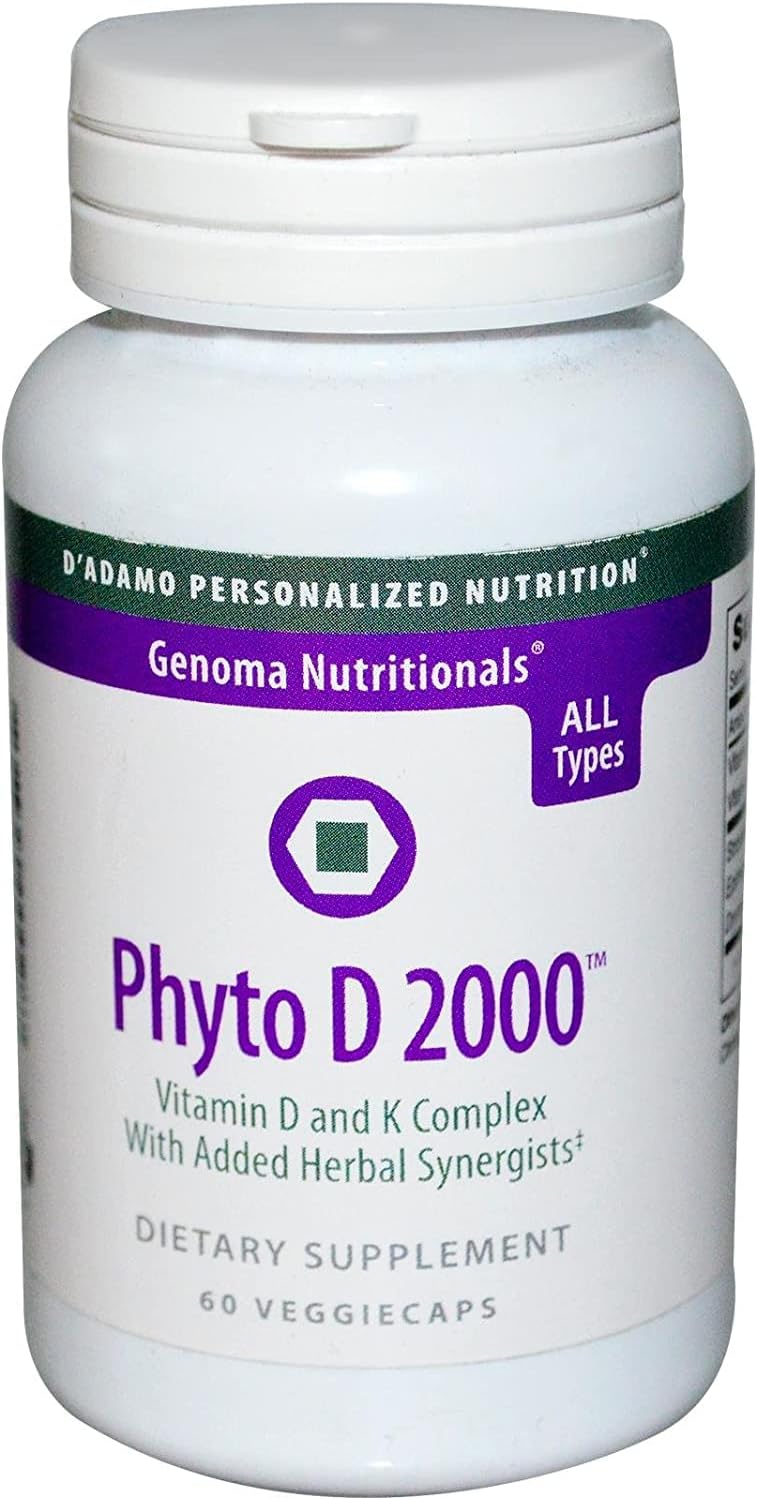 D'Adamo Personalized Nutrition Phyto D 2000 60 Vcaps - görsel 1