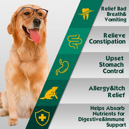 PetriMins Advanced Probiotic for Dogs, Digestive and Immune Support, 90 Chews, Chicken Flavour