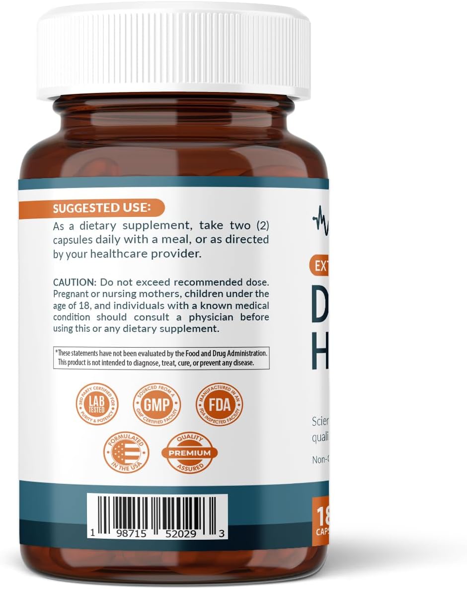 Hesperidin Plus 1000mg Per Serving (180 Vegetarian Capsules) - 90-Day Supply - görsel 3