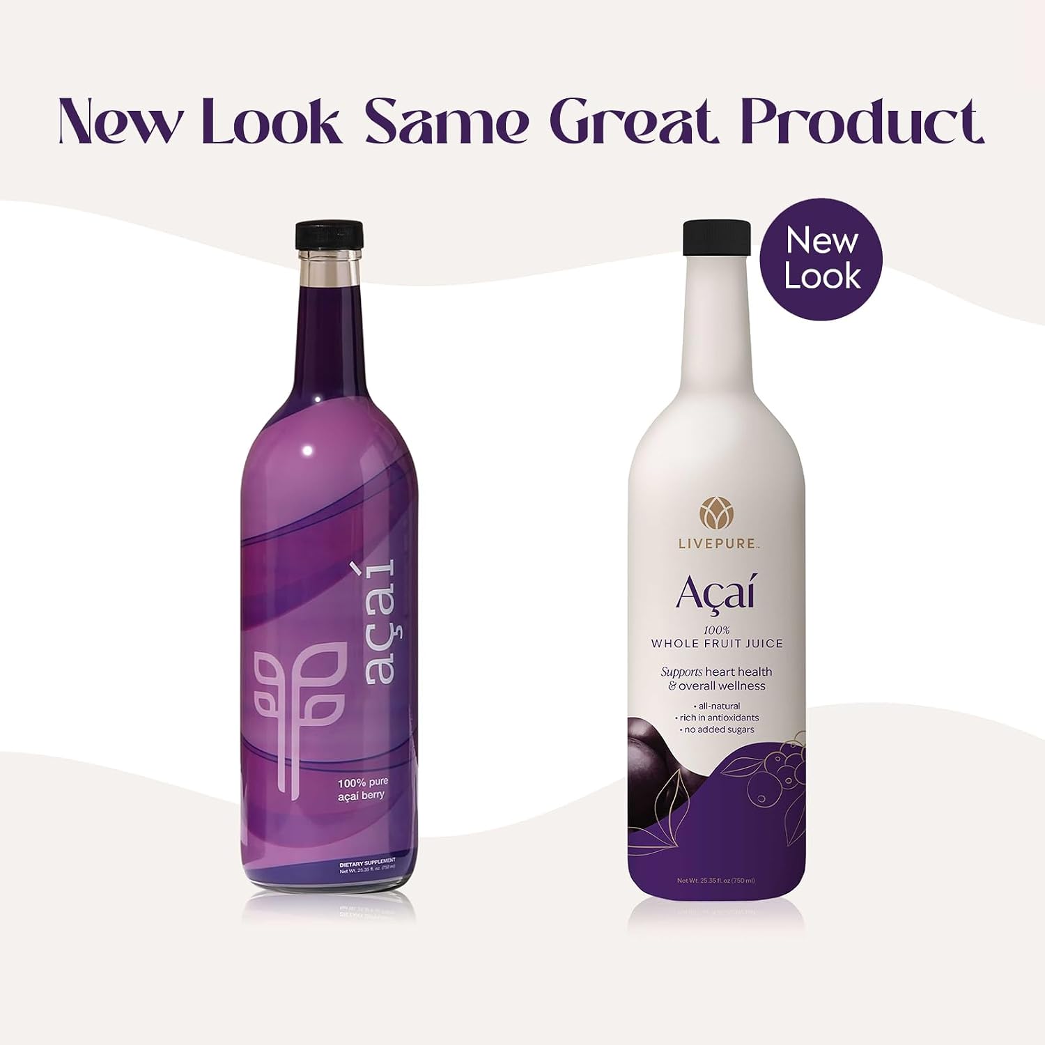 Pure 100% Acai Superfruit Juice (750 ml) - görsel 3