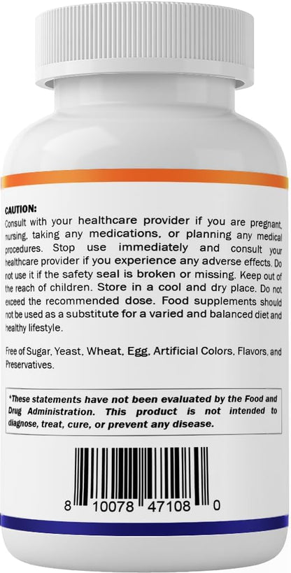 Vitamatic Benfotiamine 300 mg - Fat Soluble Vitamin B1 Food Supplement (3 Bottles, 270 Capsules)