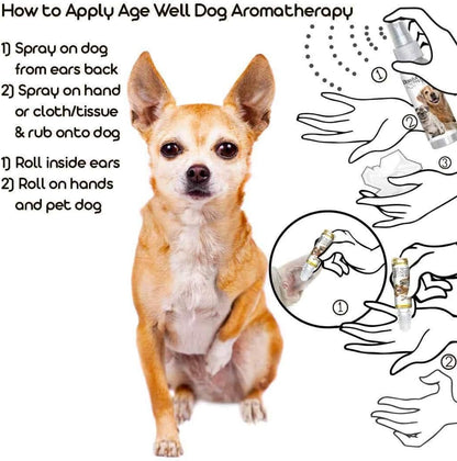 The Blissful Dog Chihuahua Age Well Spray Aromatherapy