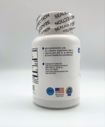 Life Enhancement DHEA Original – 25 mg DHEA Supplement with Vitamin C
