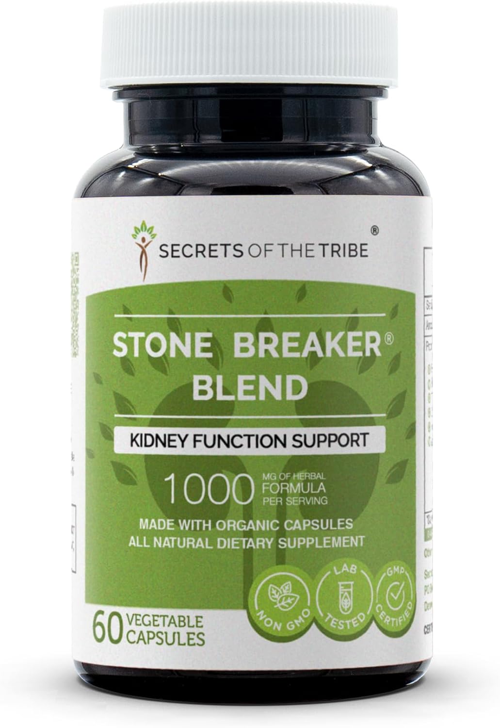 Secrets of the Tribe Stone Breaker Blend, 60 Capsules, 1000 mg - görsel 1