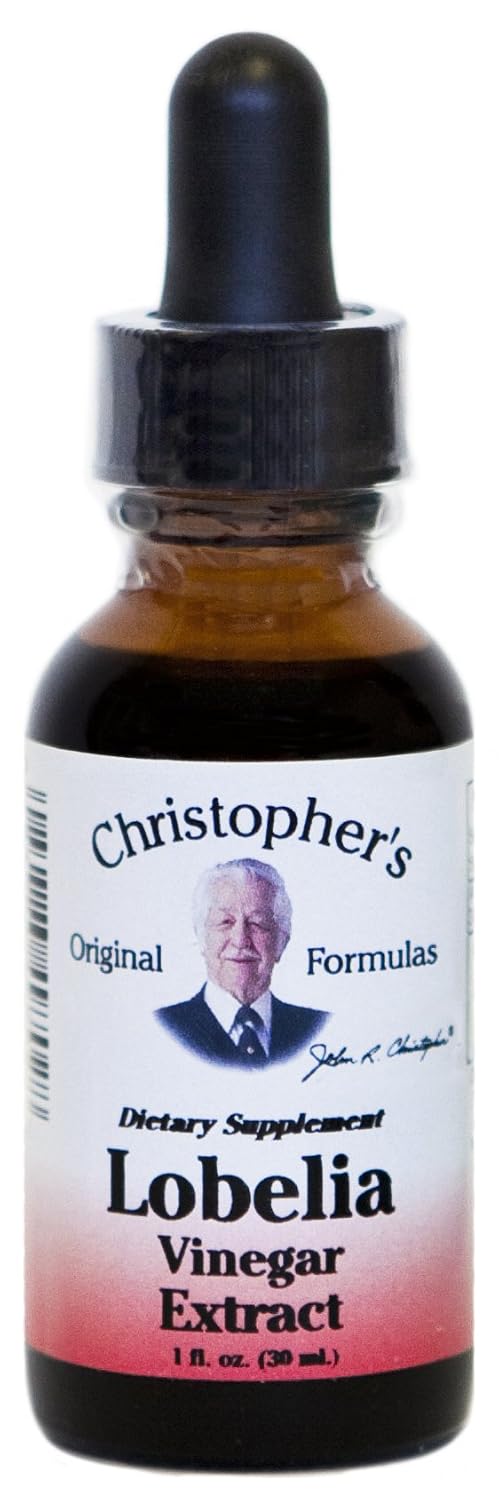 Lobelia Extract - Vinegar Based - Dr. Christopher's Original Formulae (30 ml) - görsel 1