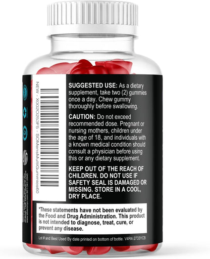 SILVERONYX Multivitamin for Men - Daily Men's Multivitamin Gummies with Vitamin D, B Vitamins, Zinc & More - Supports Energy and Immune Health - 60 Gummies