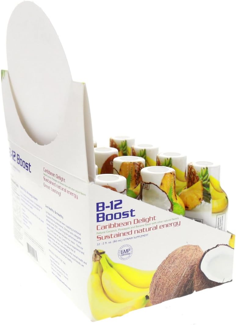 1st Step High Performance Fitness B-12 Boost, 12 x 59 ml Bottles - görsel 4