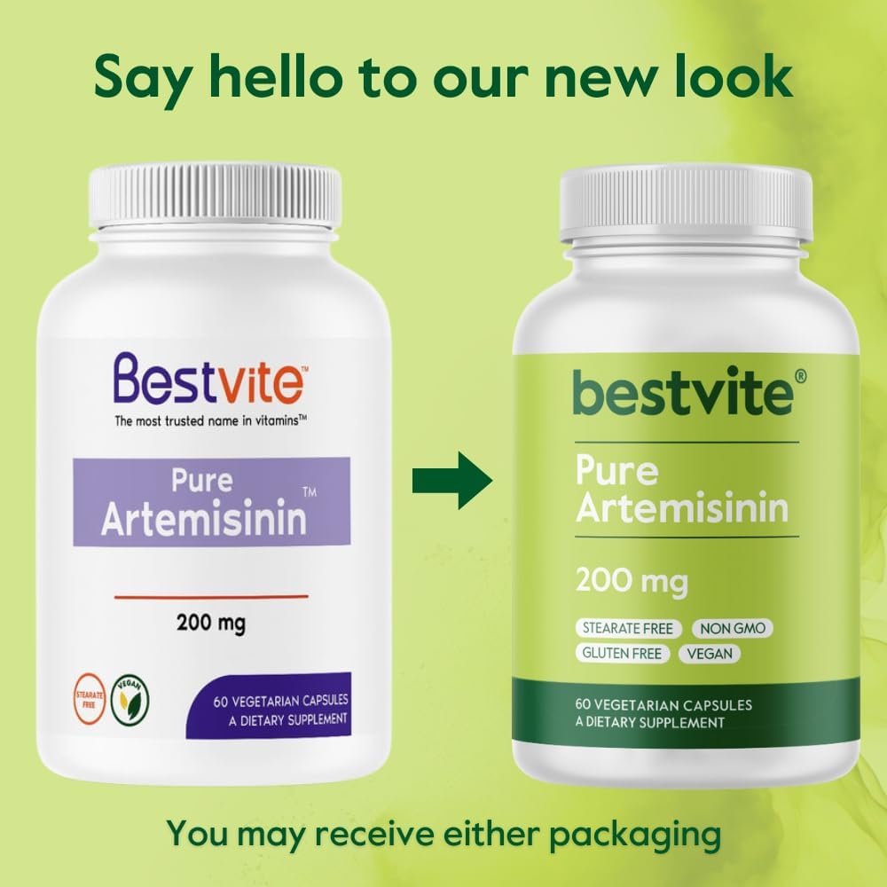 BESTVITE Artemisinin 200mg - 60 Vegetarian Capsules - görsel 6