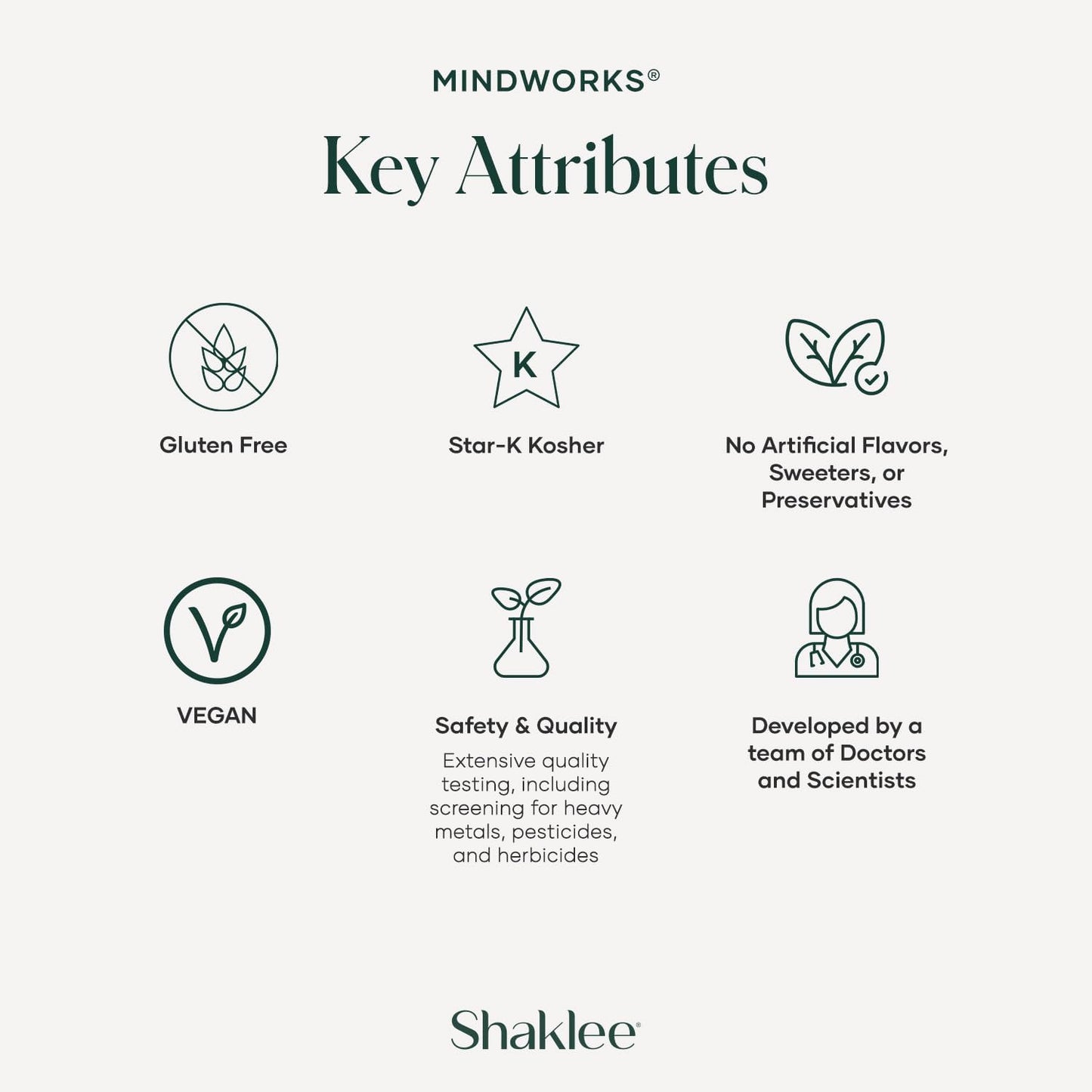 Shaklee MindWorks® - Brain Health Food Supplement for Sharpness & Focus - 30 Tablets - görsel 5