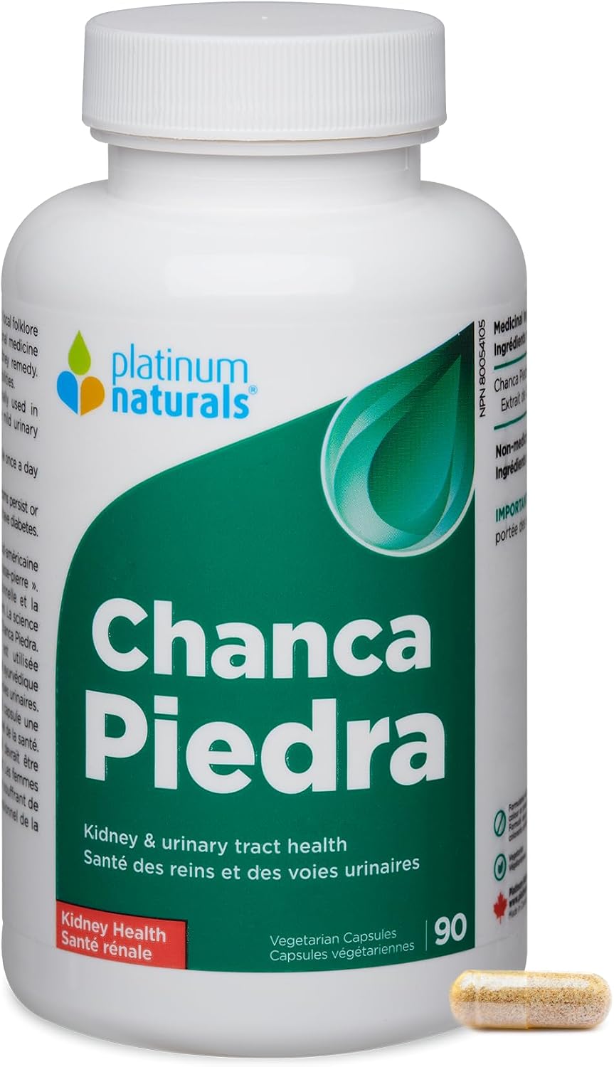 Platinum Naturals Chanca Piedra – Kidney Health Support, 90 Vegetarian Capsules - görsel 1