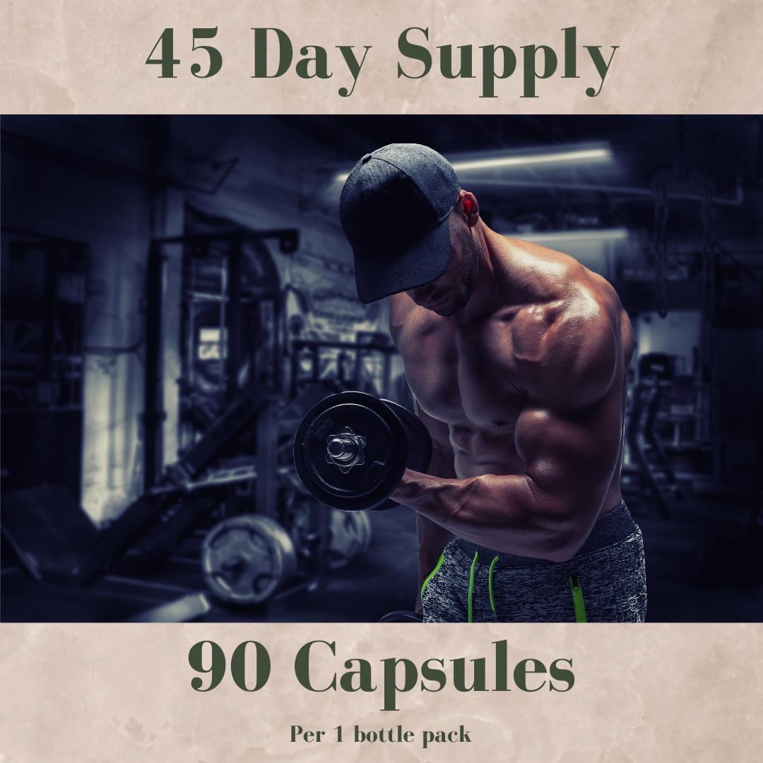 Research Labs Tongkat Ali Extract Capsules - Potent, Highly Concentrated Formula for Strength, Vitality, Drive & Muscle Support - görsel 8