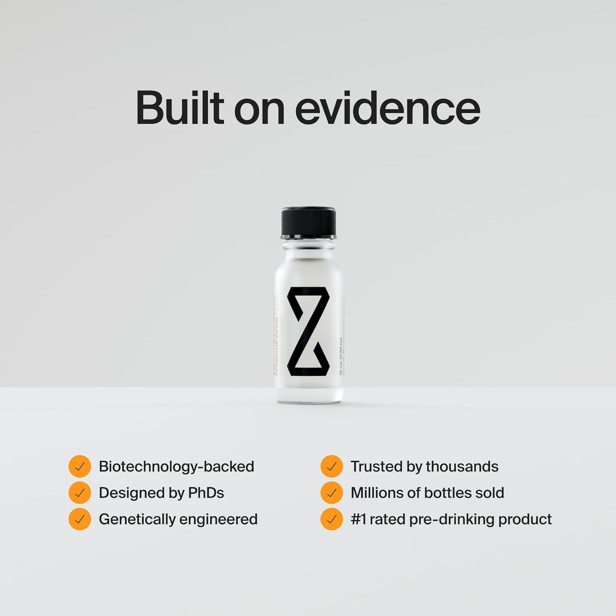 ZBiotics Pre-Alcohol Probiotic Drink – 12-Pack (13.9 ml each) - görsel 7