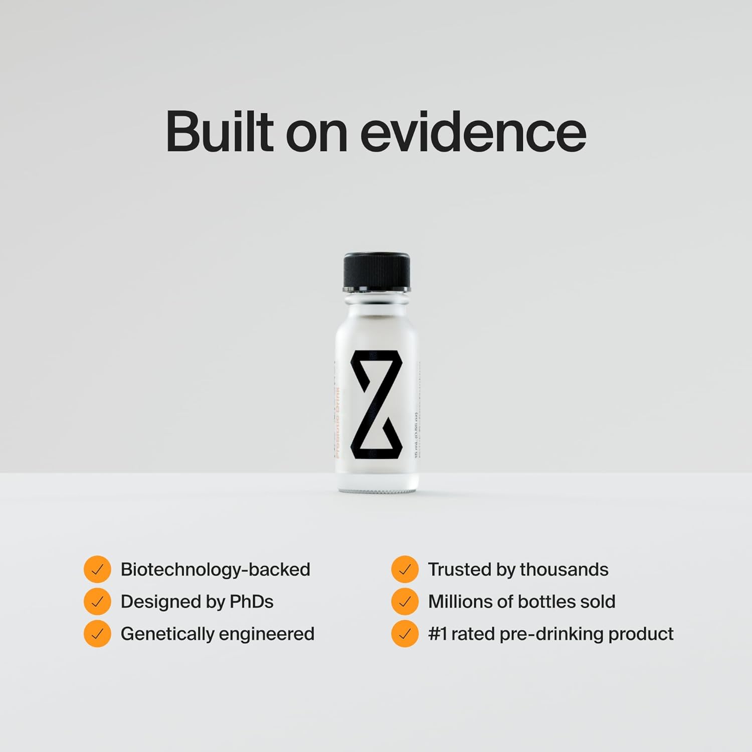 ZBiotics Pre-Alcohol Probiotic Drink – 12-Pack (13.9 ml each) - görsel 7