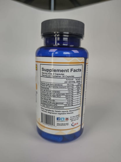 ABEE MED Bee Venom Supplement – 60 Capsules + 60 ml Cream – Apitoxin for Pain Support and Mobility