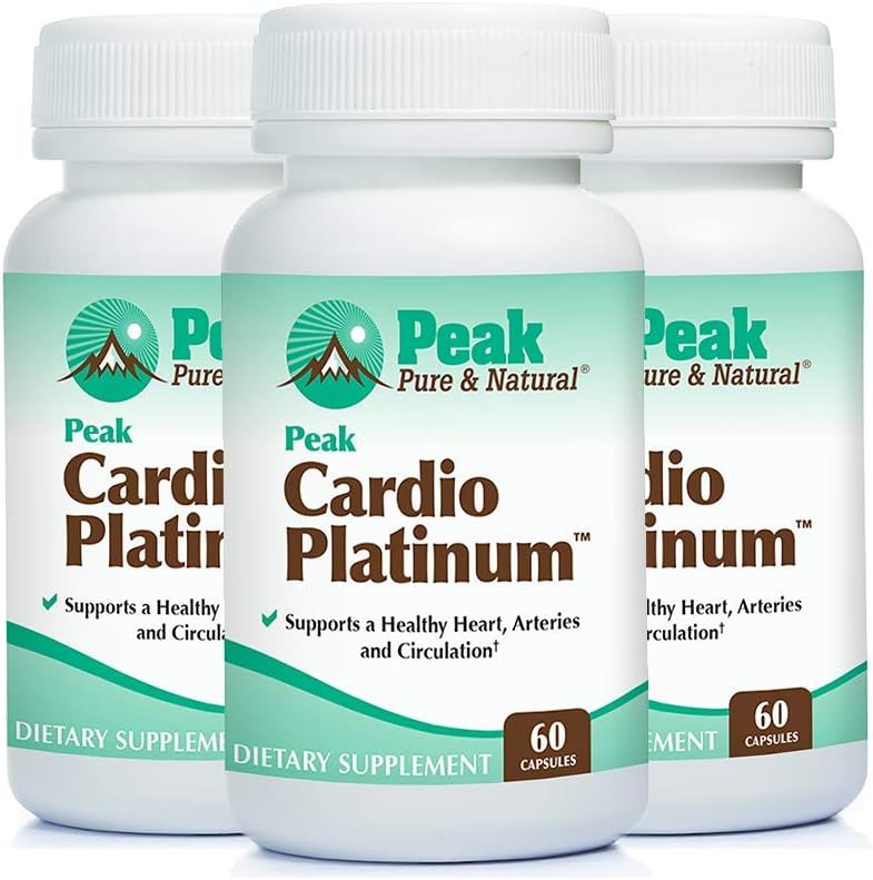 Peak Pure & Natural Peak Cardio Platinum 180 Capsules - görsel 1