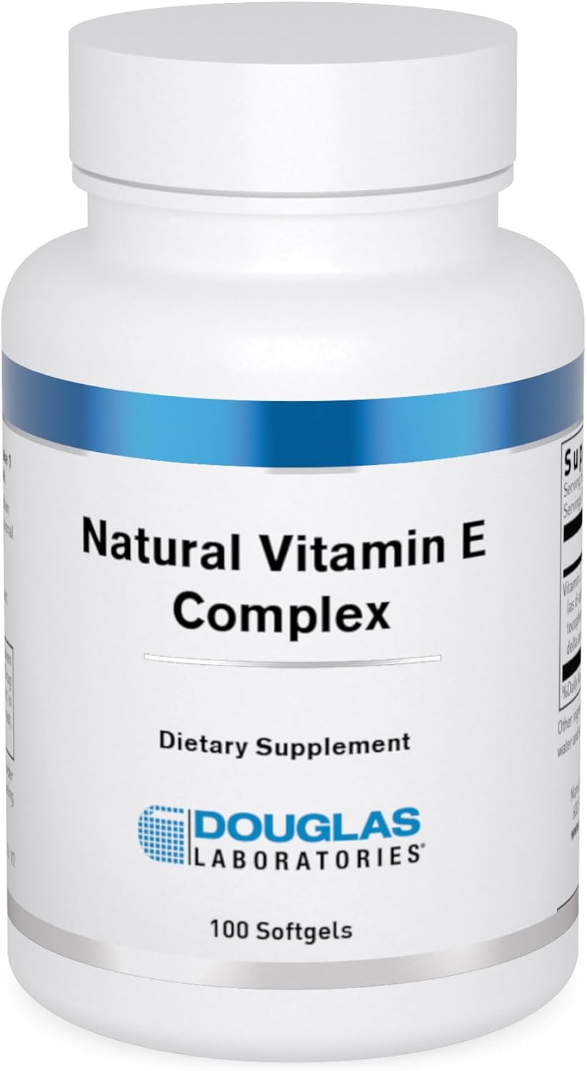 Douglas Laboratories Natural Vitamin E Complex - 100 Softgels - görsel 1