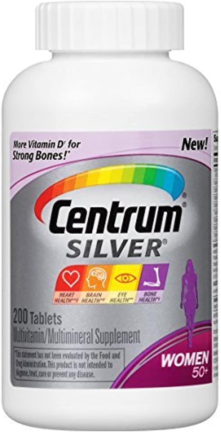 Centrum Silver Multivitamin for Women 50+ - 200 Tablets - görsel 1