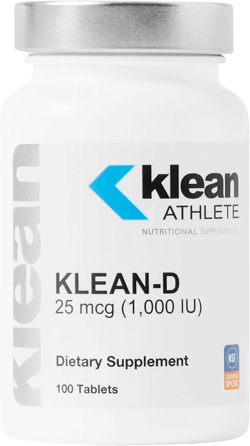 Klean Athlete Klean-D 25 mcg (1,000 IU) - 100 Tablets - görsel 1