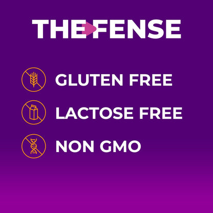 THE-FENSE Beta Glucan, Vitamin C and Zinc Supplement Capsules – Immune Support Booster for Women and Men – Free from Gluten and Lactose, Non-GMO – 60 Capsules