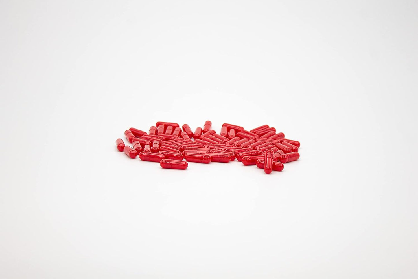 Empty Gelatine Capsules Size 0 Red, 1000 Count - görsel 3