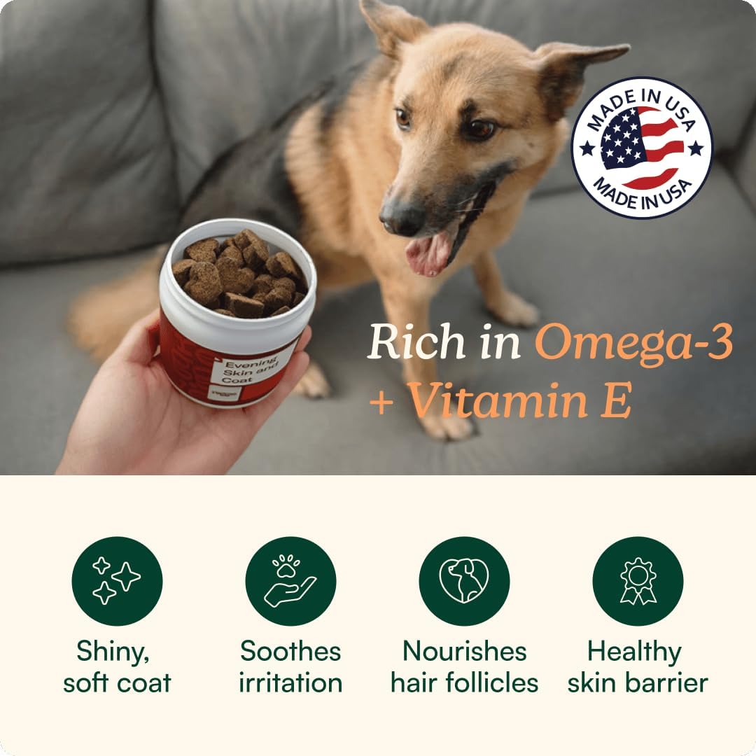 Reggie Skin & Coat Supplements for Dogs – Omega-3 Fish Oil & Vitamin E – 60 Soft Chews - görsel 2
