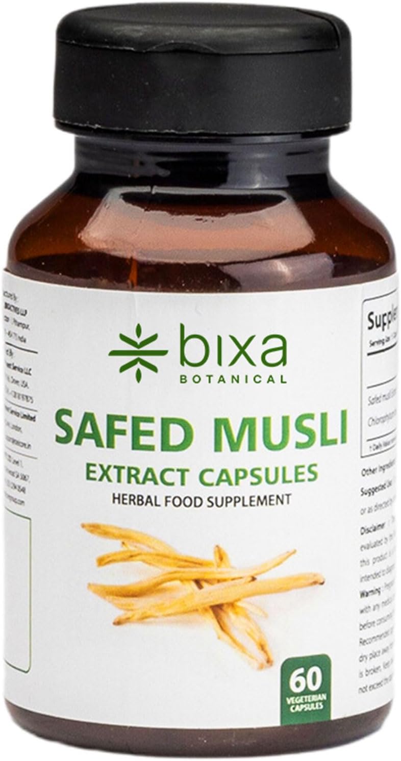 bixa BOTANICAL Safed Musli Root Powder – Ayurvedic Herbal Supplement, 3.5 oz (100 g) - görsel 10