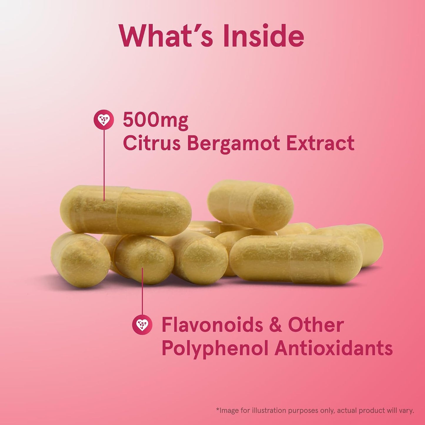 Jarrow Formulae Citrus Bergamot Supplement 500 mg - 120 Veggie Caps - Antioxidant Support for Cardiovascular & Metabolic Health - görsel 3