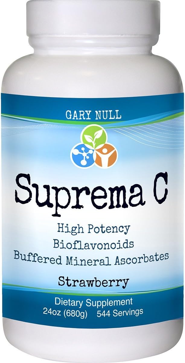 Gary Null's Suprema C Strawberry Powder - görsel 1