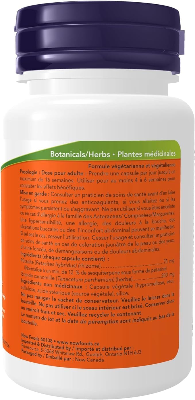 Now Butterbur Extract 75mg, 60 Veg Capsules - görsel 2
