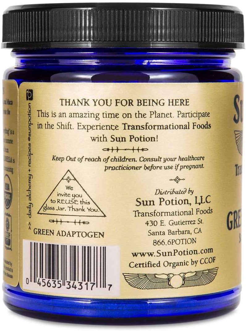 Sun Potion Green Adaptogen Powder (111g) - görsel 3