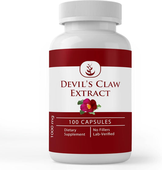 PURE ORIGINAL INGREDIENTS Devil's Claw Extract, 100 Capsules