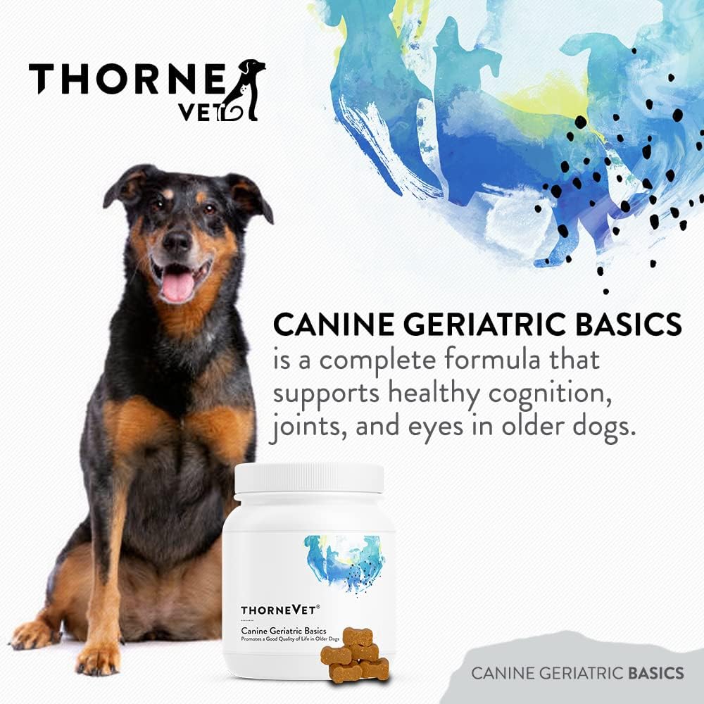 ThorneVET Canine Geriatric Basics – Senior Dog Multivitamin/Mineral Formula, 90 Soft Chews - görsel 2