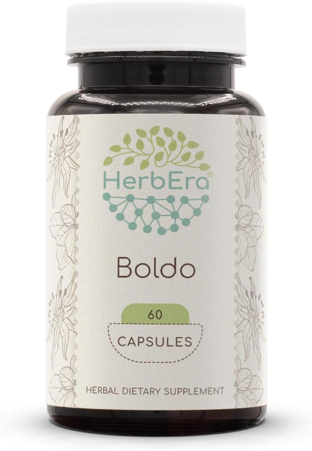 HerbEra Boldo 120 Capsules, 500 mg, Boldo (Peumus boldus) Dried Leaf - görsel 5