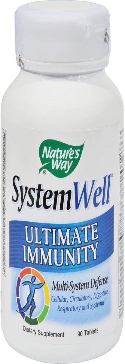Nature's Way System Well Ultimate Immunity MultiSystem Defence - 90 Vegetarian Tablets