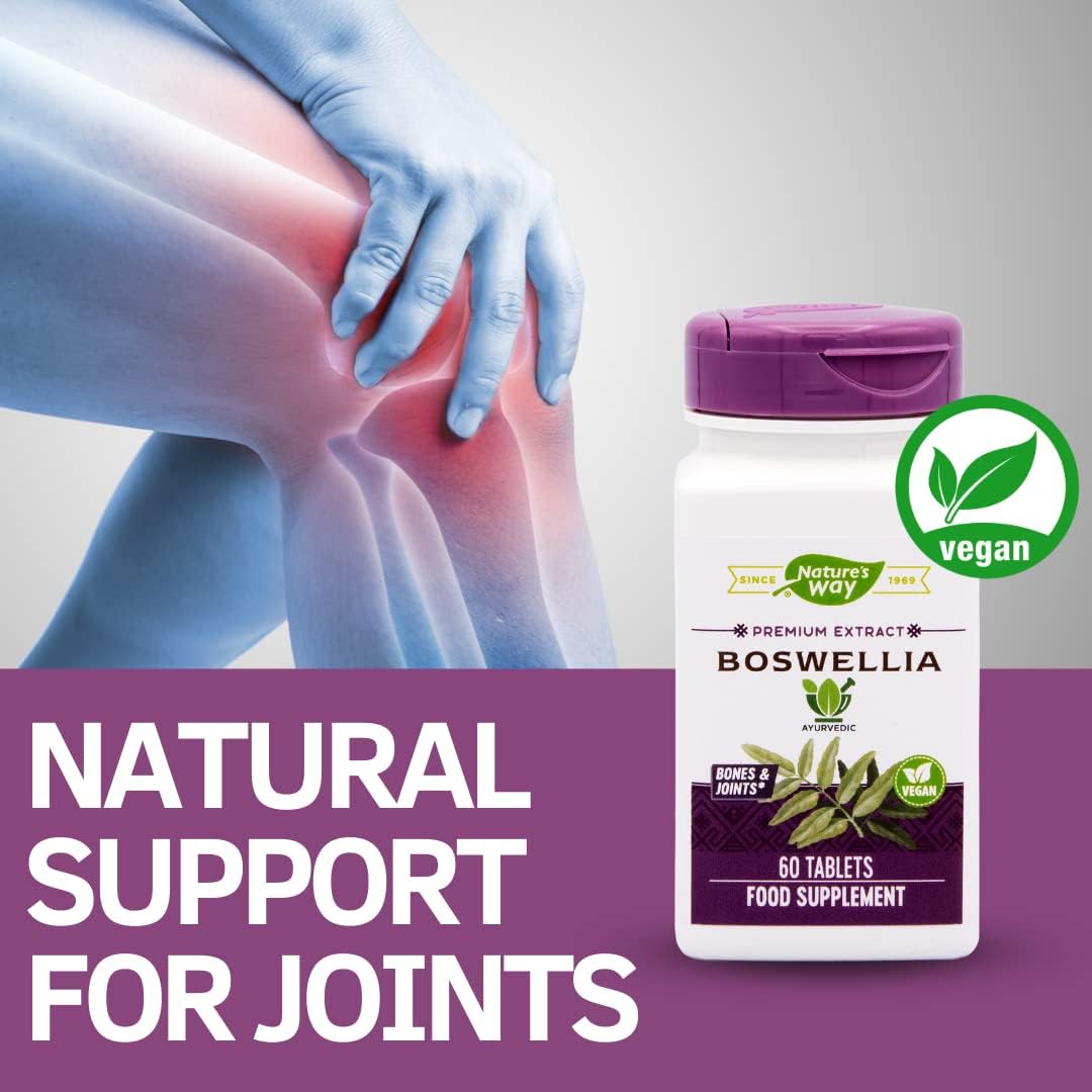 Nature's Way Boswellia Standardised - 60 Tablets - görsel 5