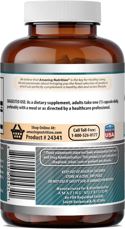 Amazing Formulae L-Citrulline Supplement - 750 mg, 180 Capsules