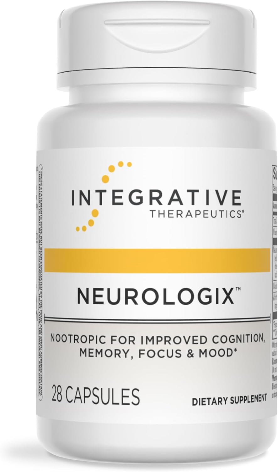 Integrative Therapeutics Neurologix – Nootropic Supplement with Saffron & CDP-Choline for Brain Health - görsel 1