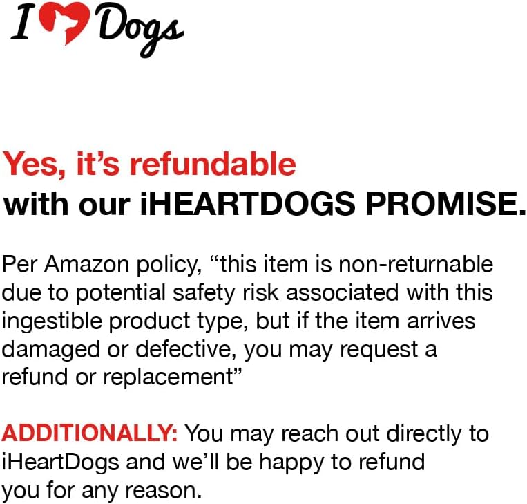 iHeartDogs Super Greens for Dogs with Broccoli Sprouts & Spirulina Powder – Seasonal Allergy & Immune Support Powder – Vitamins, Antioxidants & Minerals Supplement for Dogs - görsel 9