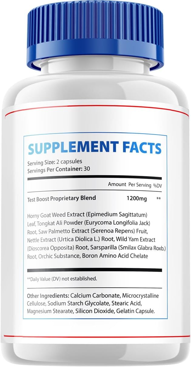 Viril Tonic for Men - Advanced Performance Supplement (2 Pack - 120 Capsules) - görsel 2