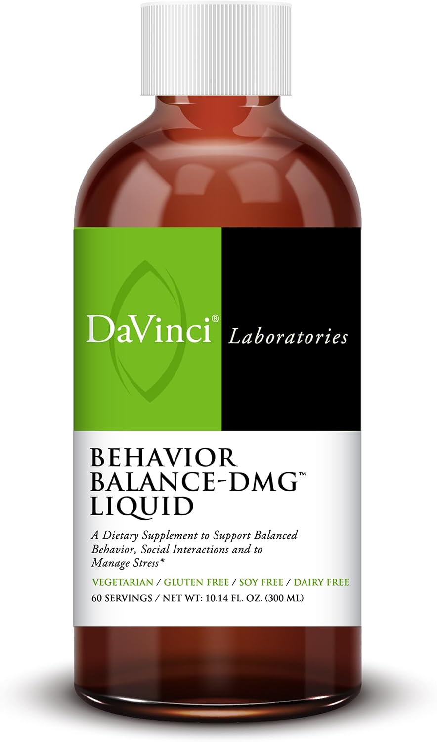 DAVINCI Labs Behaviour Balance DMG Liquid – 300 ml (60 Servings) – Image 1